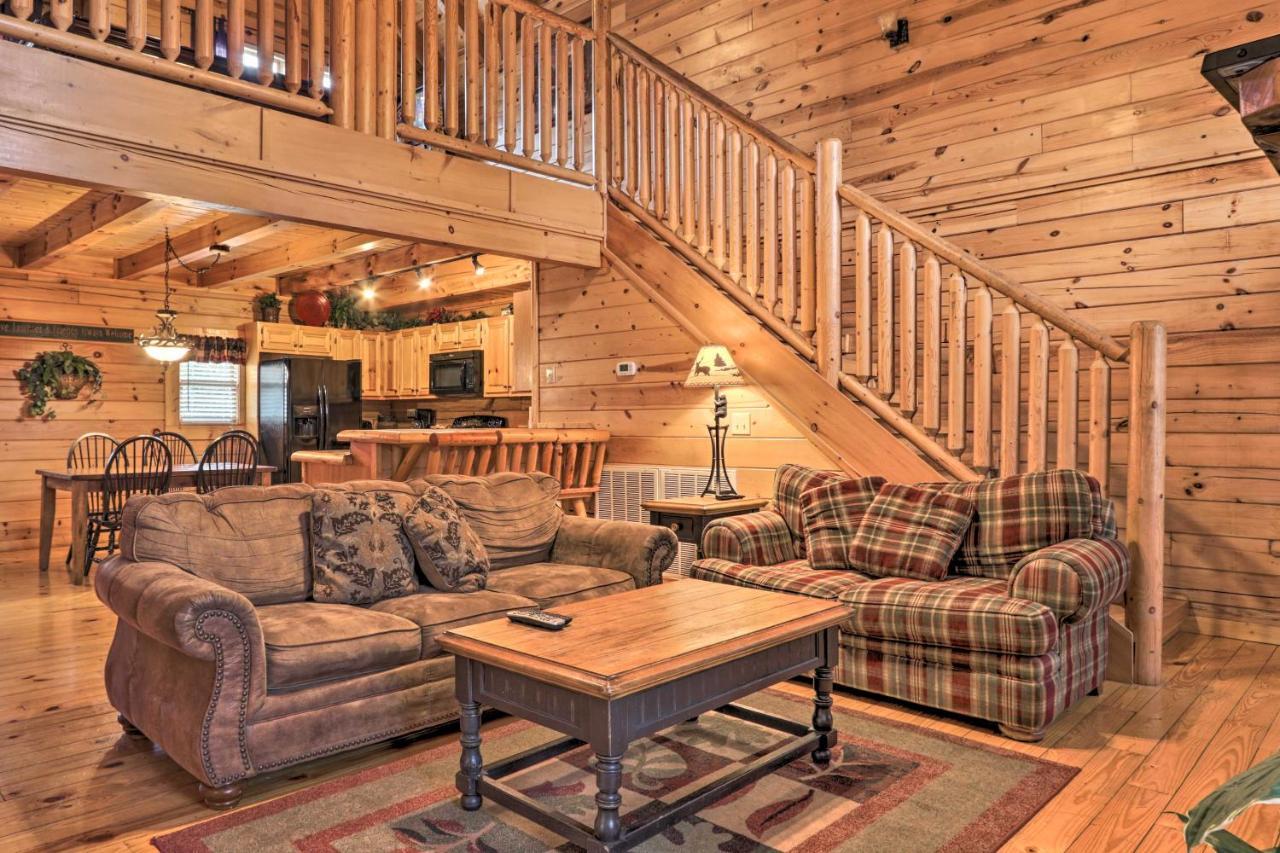 Pigeon Forge Cabin With Games, 1 Mi To Parkway! Kültér fotó