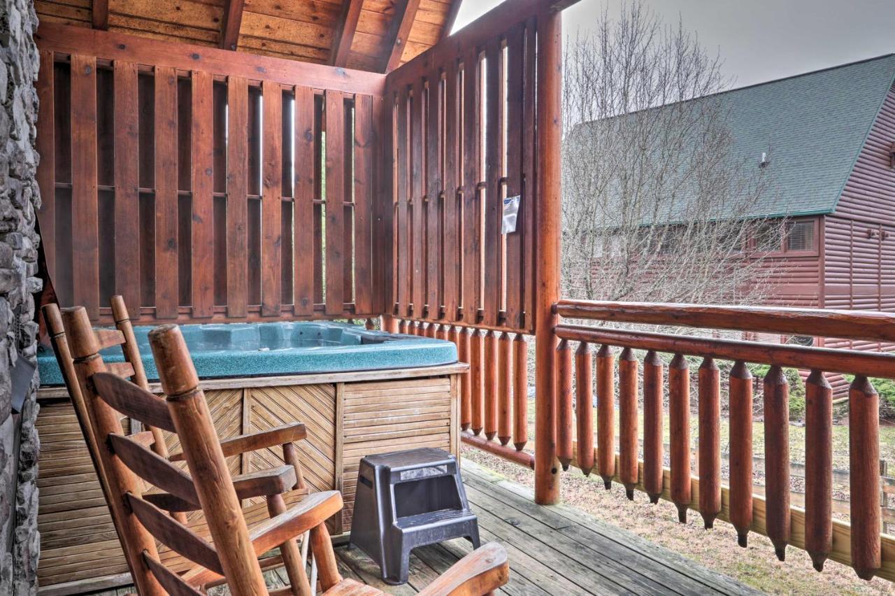 Pigeon Forge Cabin With Games, 1 Mi To Parkway! Kültér fotó