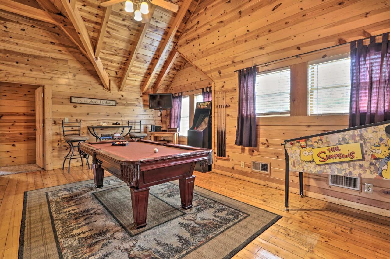 Pigeon Forge Cabin With Games, 1 Mi To Parkway! Kültér fotó
